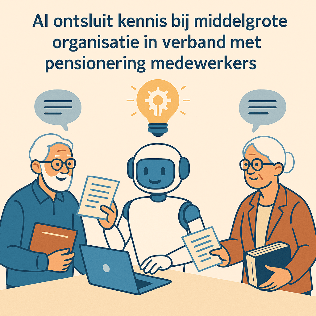 AI ontsluit kennis bij een Middelgrote Organisatie