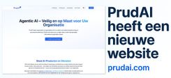 PrudAI lanceert nieuwe website: Agentic AI als kloppend hart